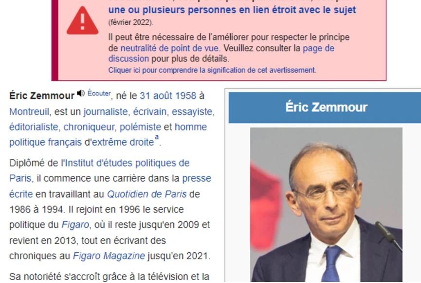 Wiki Zemmour