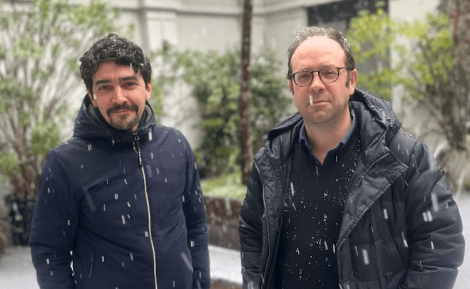 Julien Gaurichon et Frédéric Bas