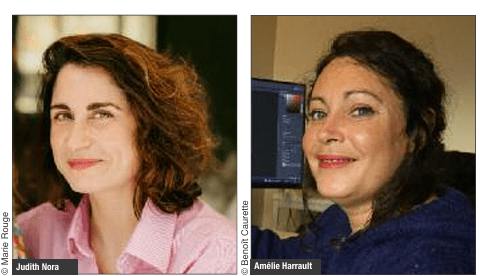 Judith Nora et Amélie Harrault