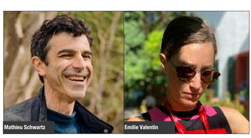 Emilie Valentin et Mathieu Schwartz