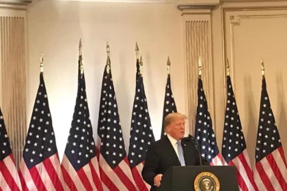 Donald Trump à la Maison-Blanche