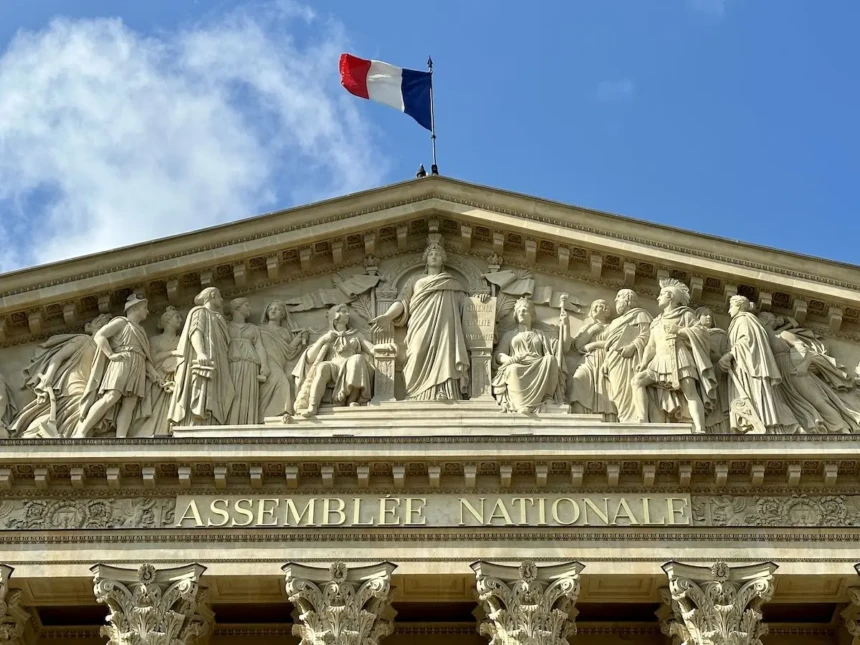 Assemblee nationale paris fronton