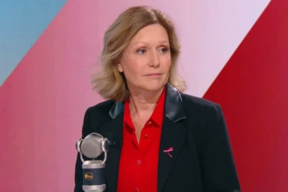 La presidente de l assemblee nationale yael braun pivet le 1er octobre 2025 sur bfmtv rmc