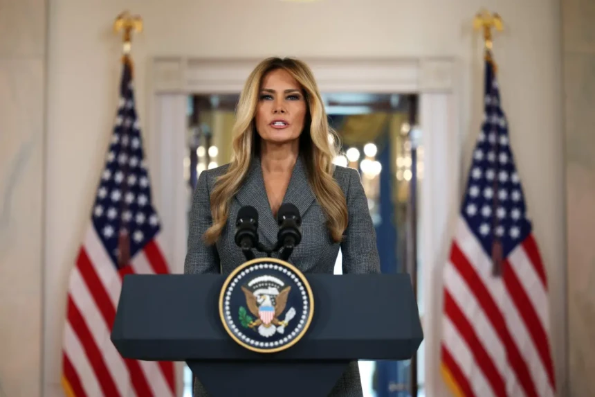 1829609 melania trump a pris la parole ce jeudi 9 avril 2026 a propos d epstein