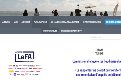 Lu2r denonce le rapport alloncle sur laudiovisuel
