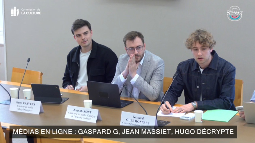 Hugodecrypte et dautres streamers scrutes par le senat