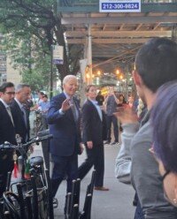 Le couple biden a new york