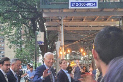 Le couple biden a new york