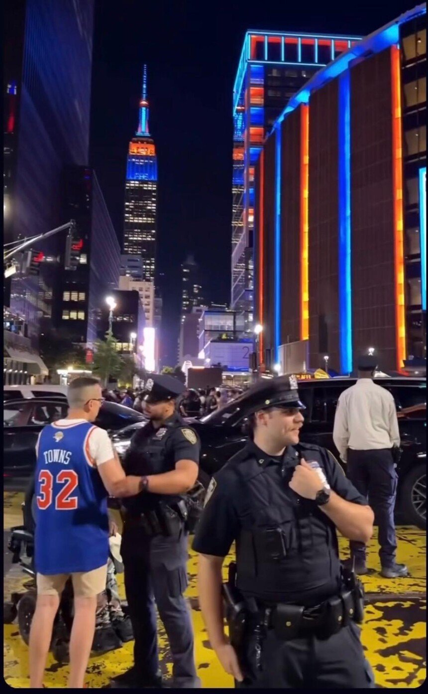Les knicks rallument new york sans incident