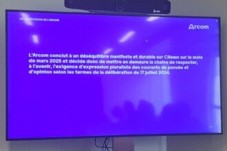 Larcom met en demeure cnews
