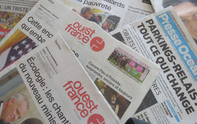 Ouest france sous pression malgre son statut de leader
