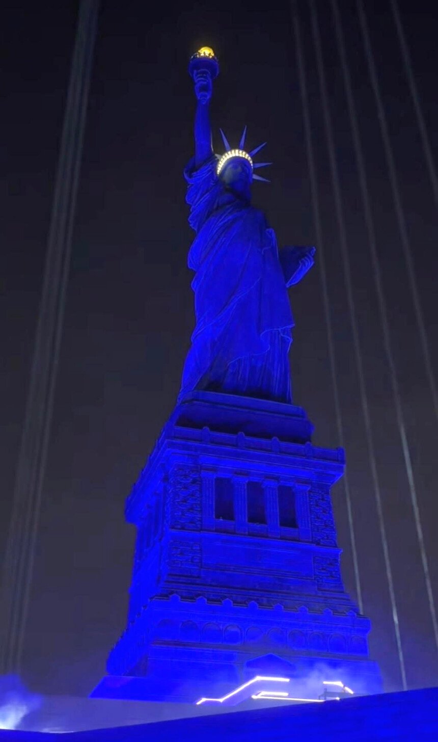 New york celebre les 250 ans des etats unis autour de la statue de la liberte