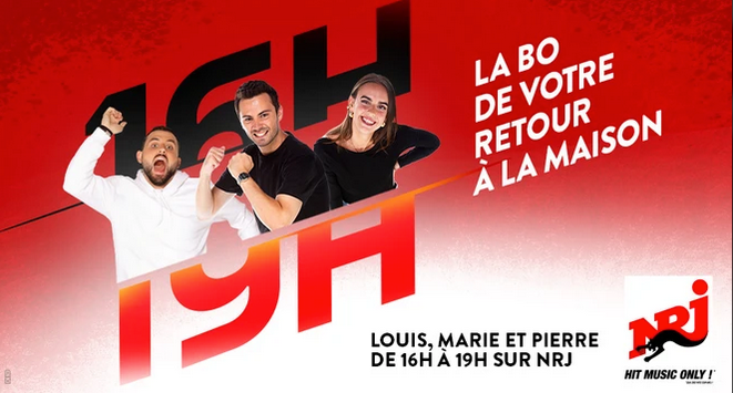 Nrj louis daube remplace camille combal au 16