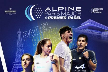 L'Alpine Paris Major se tiendra du 6 au 13 septembre à Roland-Garros.