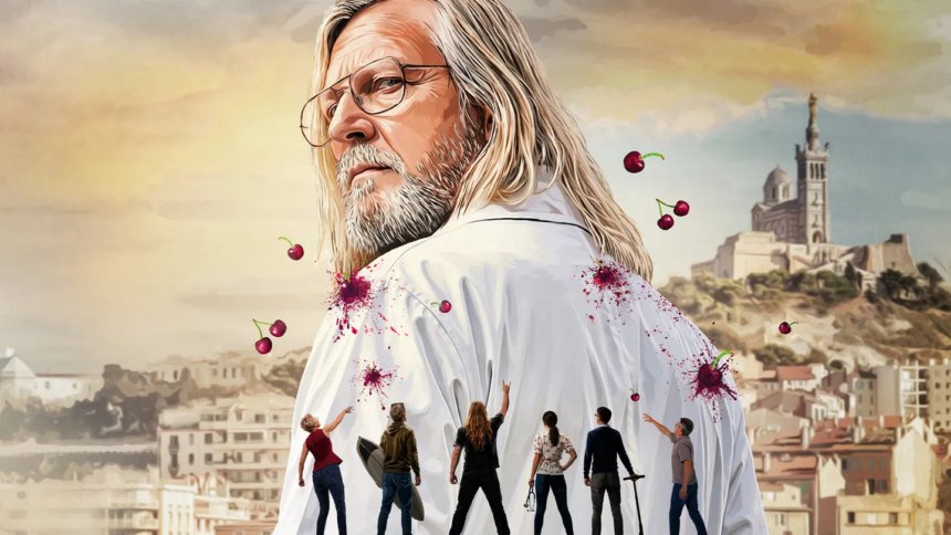 La série documentaire relate l'histoire d'un groupe d'amis qui ont contribué à faire tomber le professeur Didier Raoult