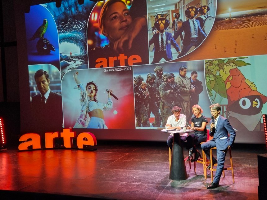 Arte faisait sa conférence de rentrée ce jeudi 3 septembre à la Gaîté Lyrique à Paris.