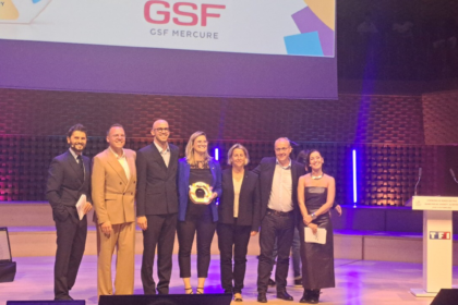 GSF Mercure a reçu le Grand Prix du jury, entouré des fondateurs d’AFL Diversity.