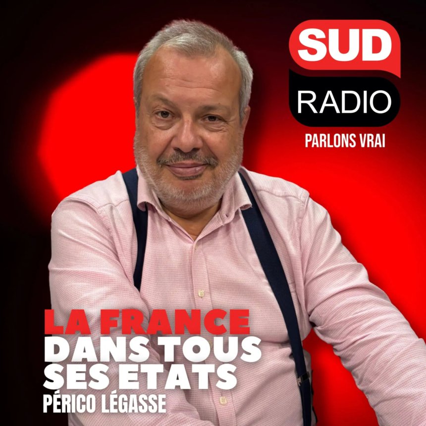 Périco Légasse anime une émission quotidienne du lundi au jeudi sur Sud Radio.