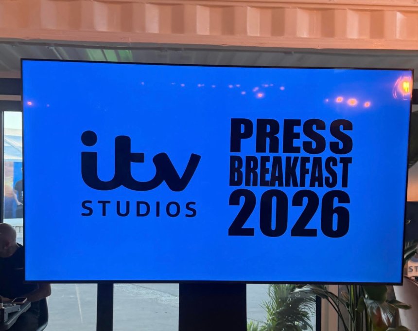 ITV Studios a organisé ce lundi 12 octobre un petit-déjeuner de presse à Cannes pour la première journée du Mipcom 2026.