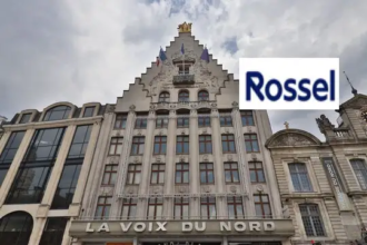 L’immeuble de la Voix du Nord sur la Grand'Place à Lille. Le quotidien est la propriété de Rossel, entré à son capital e