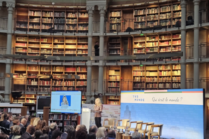 La conférence de rentrée de TV5Monde s’est tenue à la Bibliothèque nationale de France, haut lieu de la connaissance. To